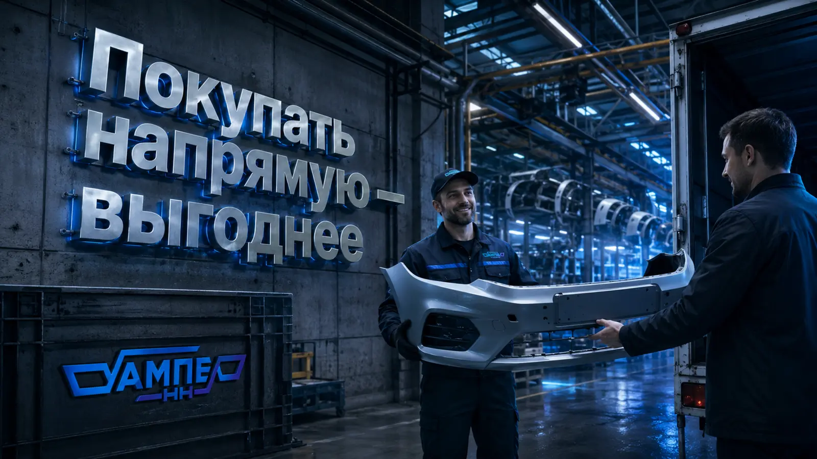 Покупка кузовных деталей напрямую у производителя
