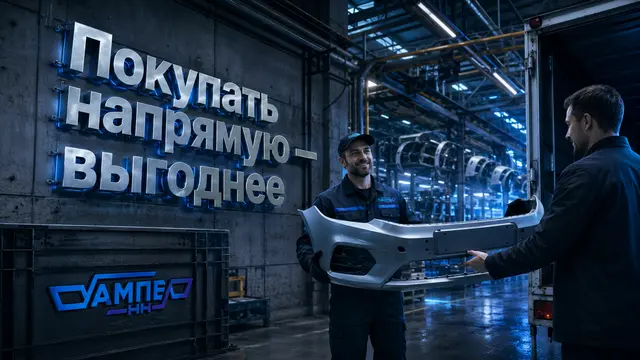 Покупка кузовных деталей напрямую у производителя