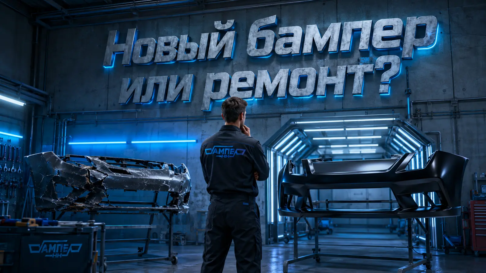 Новый бампер или ремонт повреждённого: как принять решение