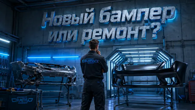 Новый бампер или ремонт повреждённого: как принять решение