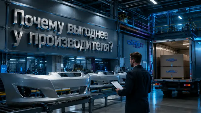 Преимущества покупки бампера у производителя