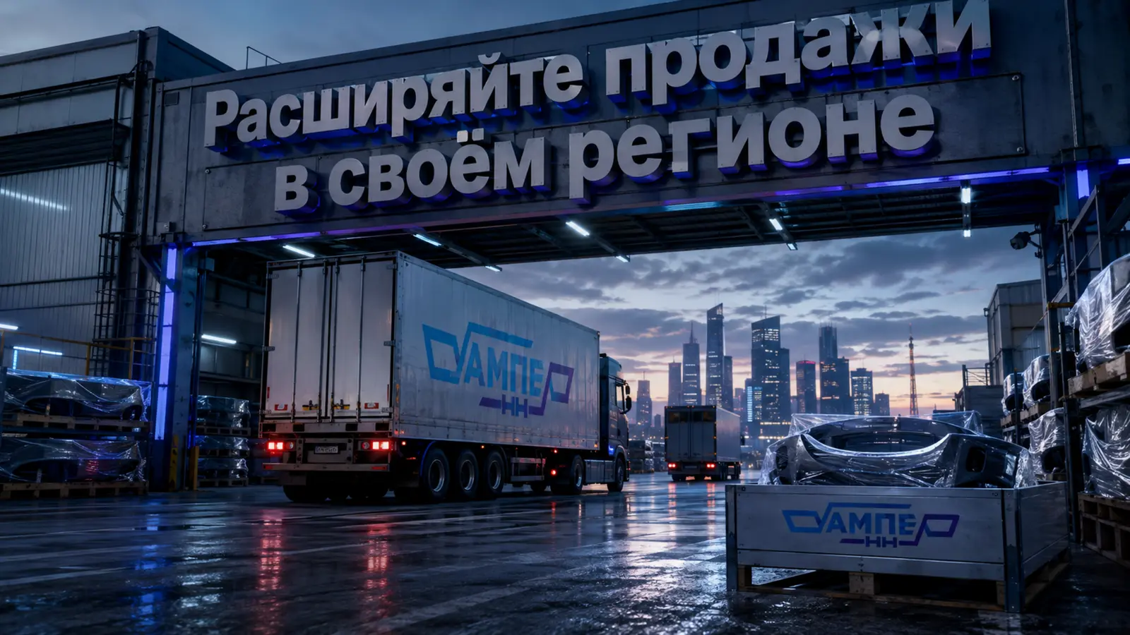 Поставка кузовных деталей региональным компаниям России