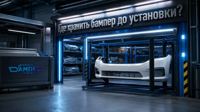 Как хранить новый бампер до установки