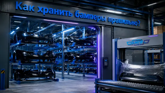 Как организовать склад бамперов и кузовных деталей